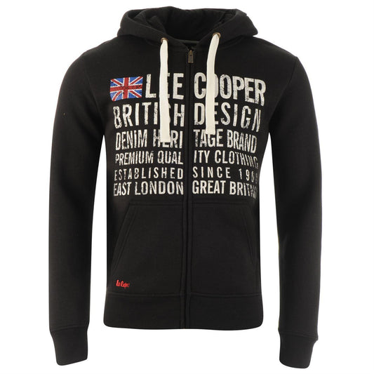 LEE COOPER FELPA UOMO OTH LDN BLACK LEE COOPER Nero S