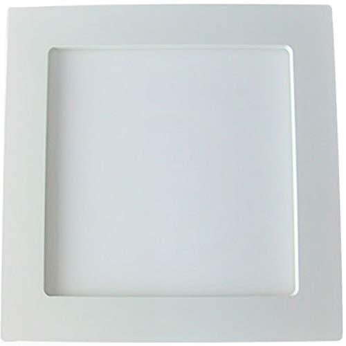 6w, 12w, 18w, LED Slim Square Ceiling Light Fixed at 6000k - Day Light LightingBay 12.0 Watts 