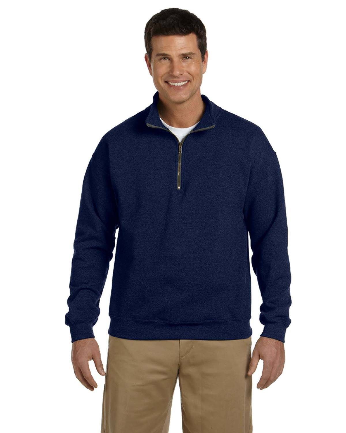 Adult Heavy Blend™ Adult 8 oz. Vintage Cadet Collar Sweatshirt Infoshore S NAVY 